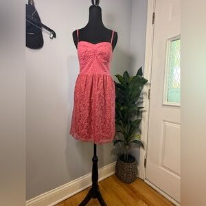 American Eagle Outfitters Pink Sleeveless Mini Dress